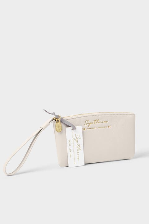 Zodiac Wristlet Pouch