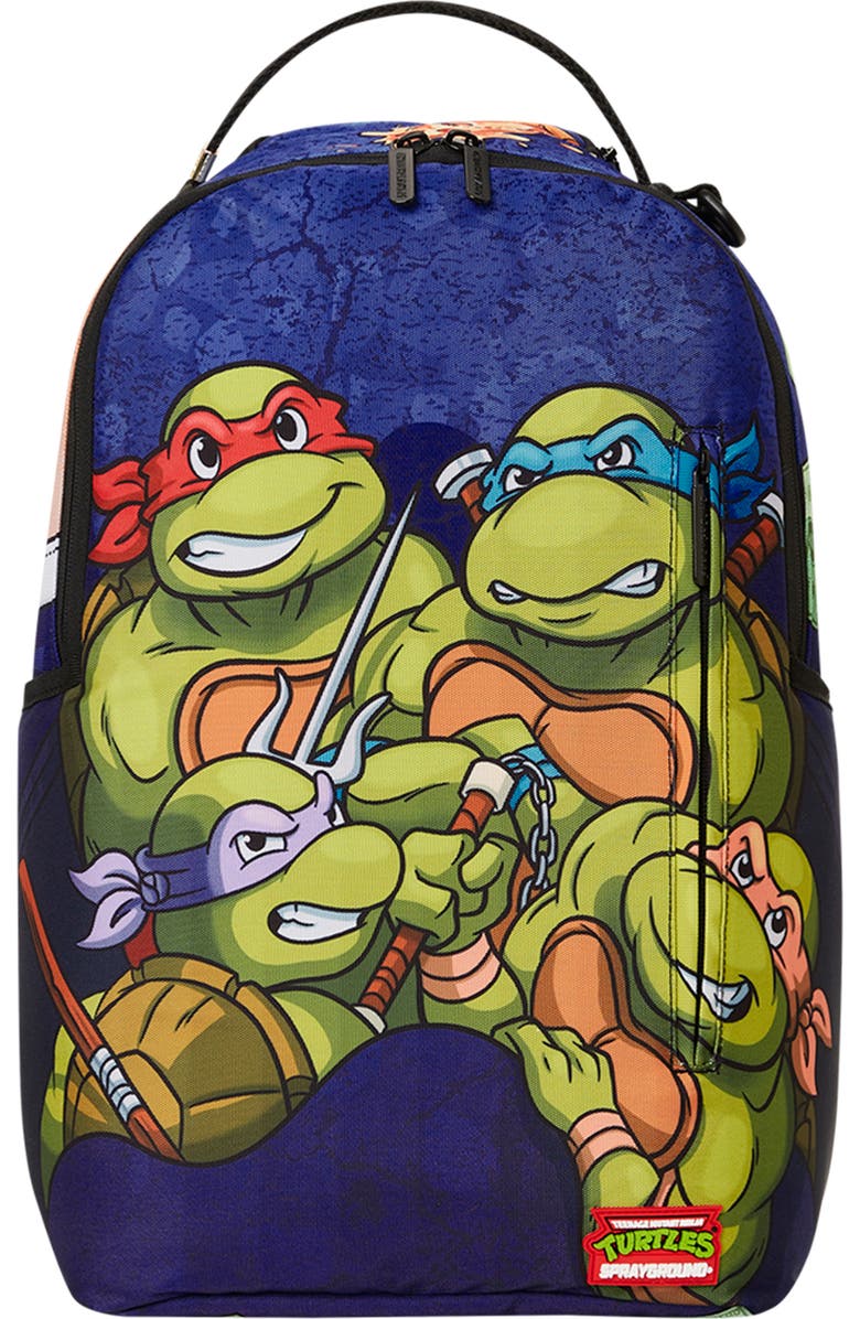 Sprayground Kids' Teenage Mutant Ninga Turtles Sewer Cap Backpack, Main, color,