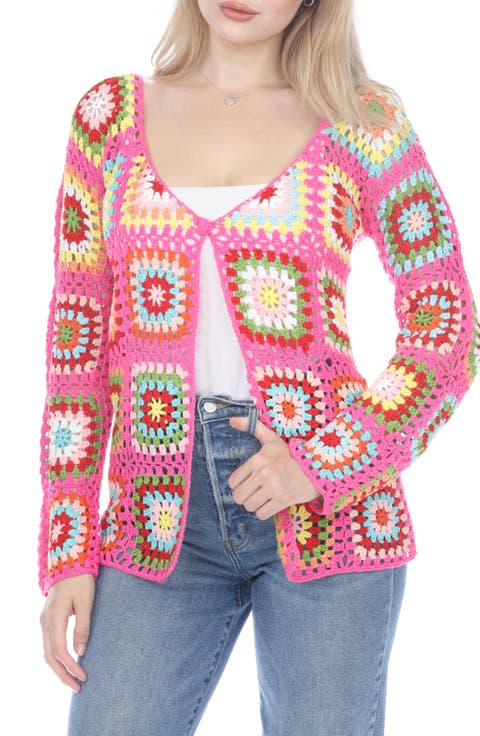 Granny Square Crochet Cardigan