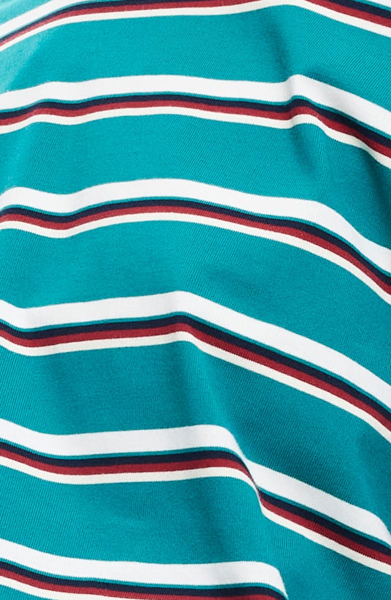 LIONESS Horizon Stripe Top, Alternate, color, Forest Stripe