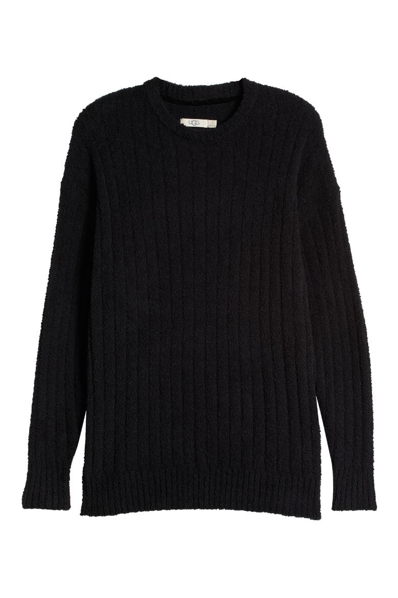 Riz Rib Sweater, Alternate, color, BLK