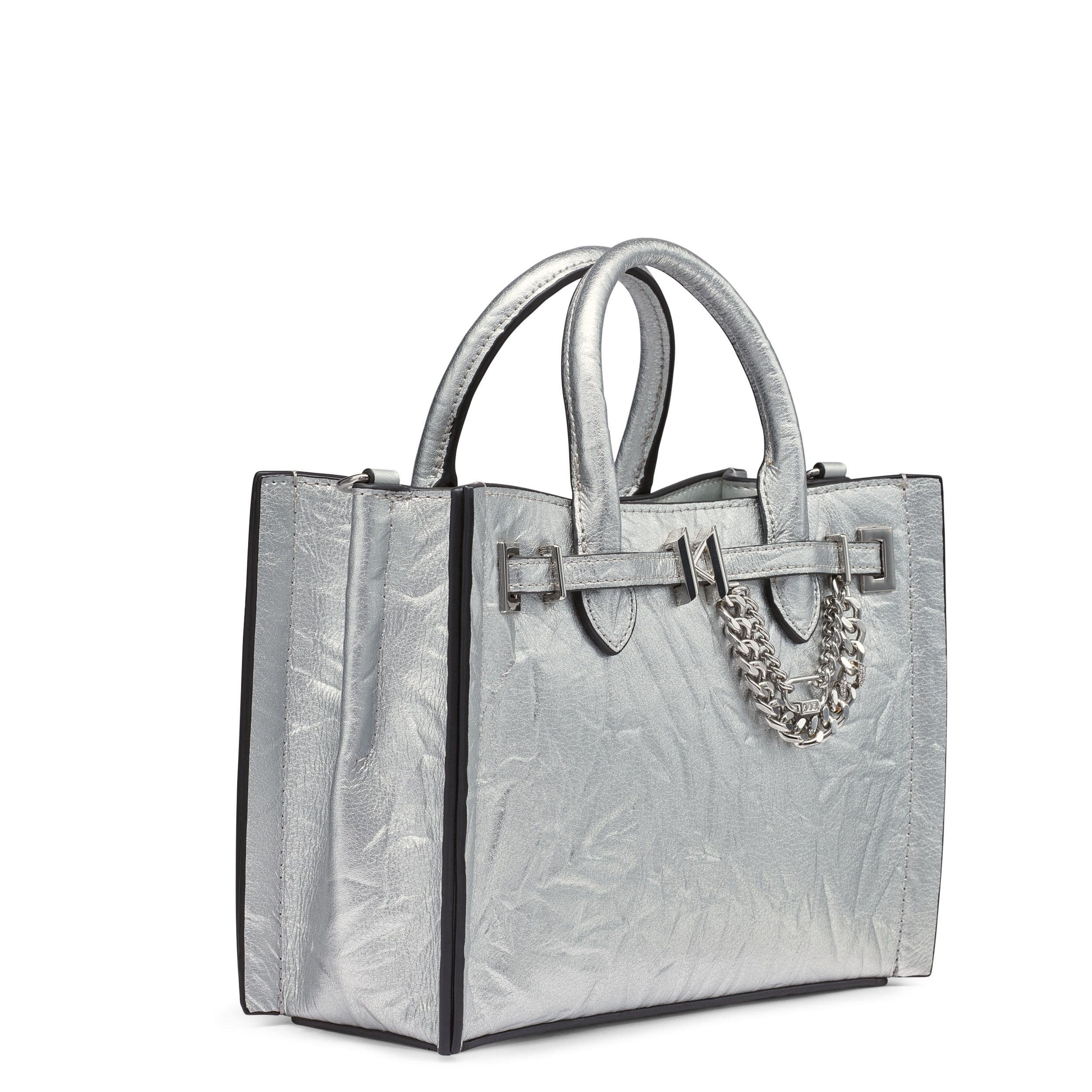 KARL LAGERFELD PARIS Cerise Crossbody, Main, color, Pearl /Silver