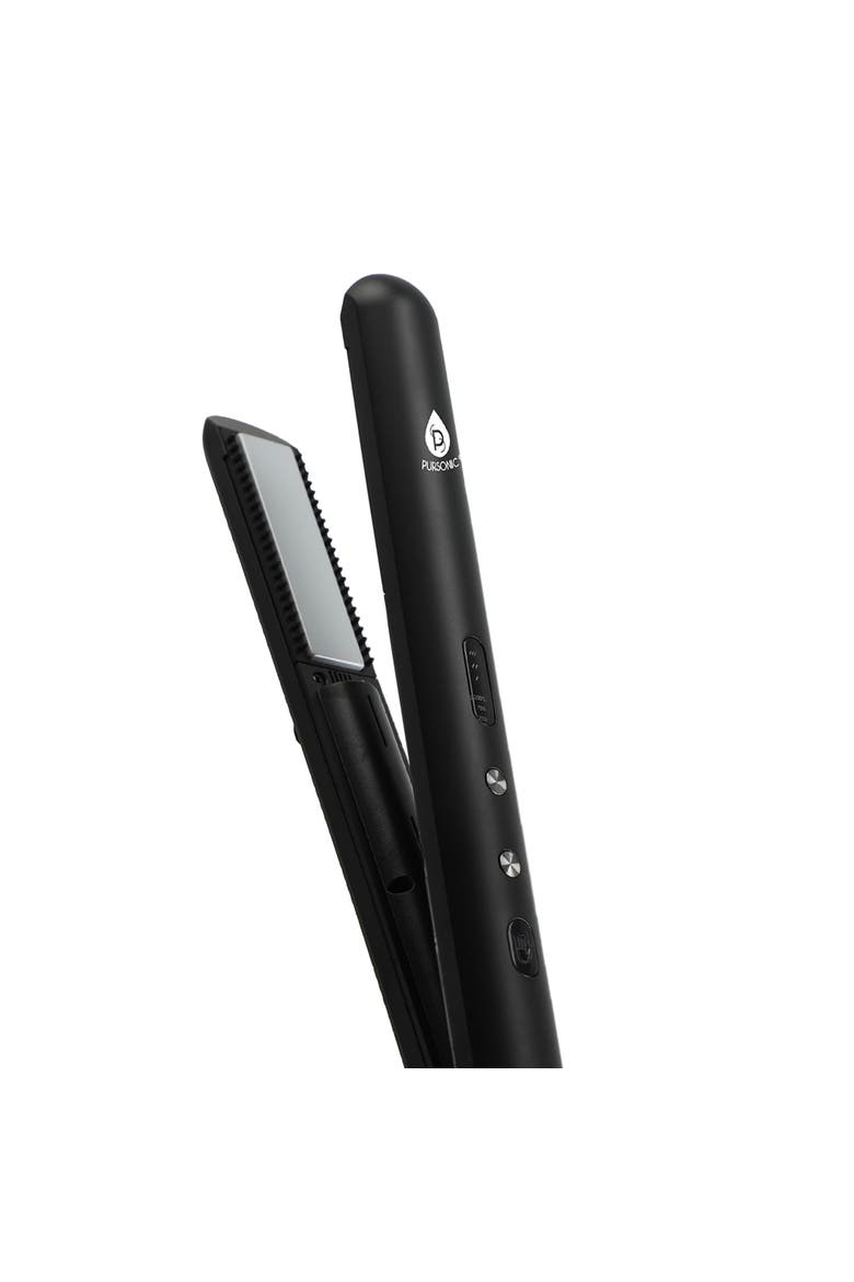 USB Rechargeable Cordless Hair Straightener, Alternate, color, Black