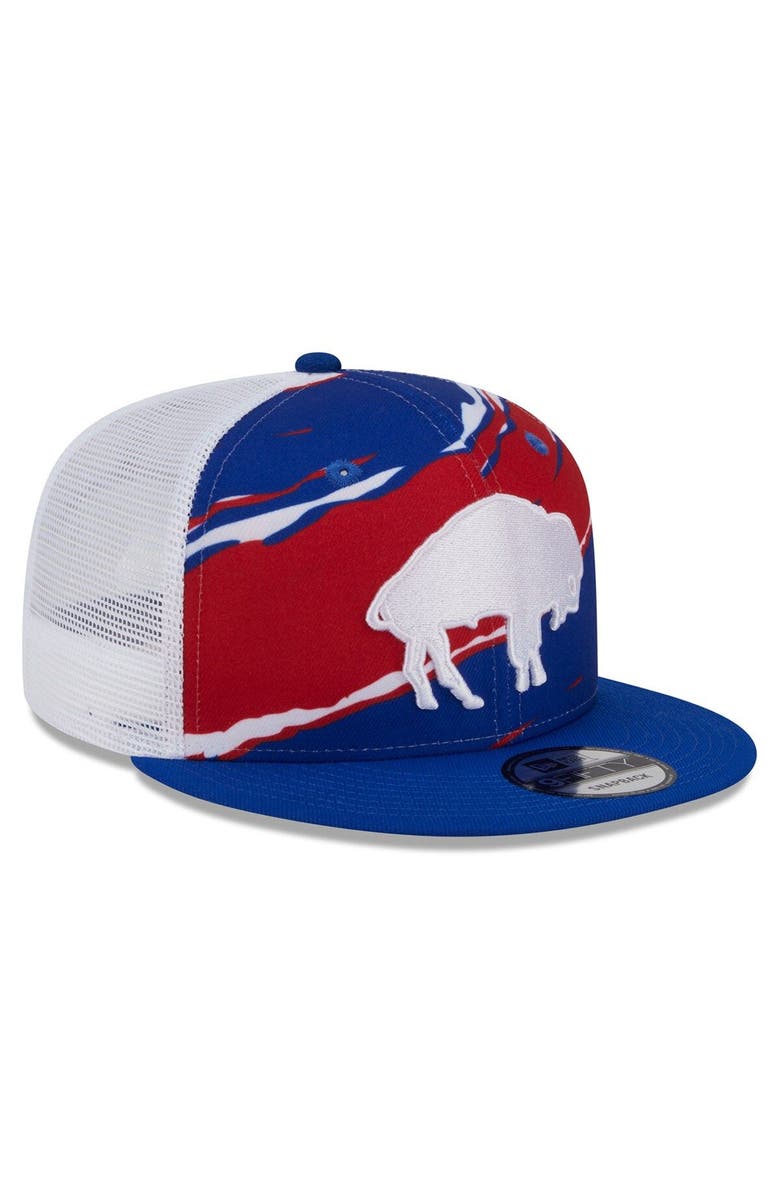 New Era Men's New Era Royal Buffalo Bills Historic Tear Trucker 9FIFTY Snapback Hat, Alternate, color, 