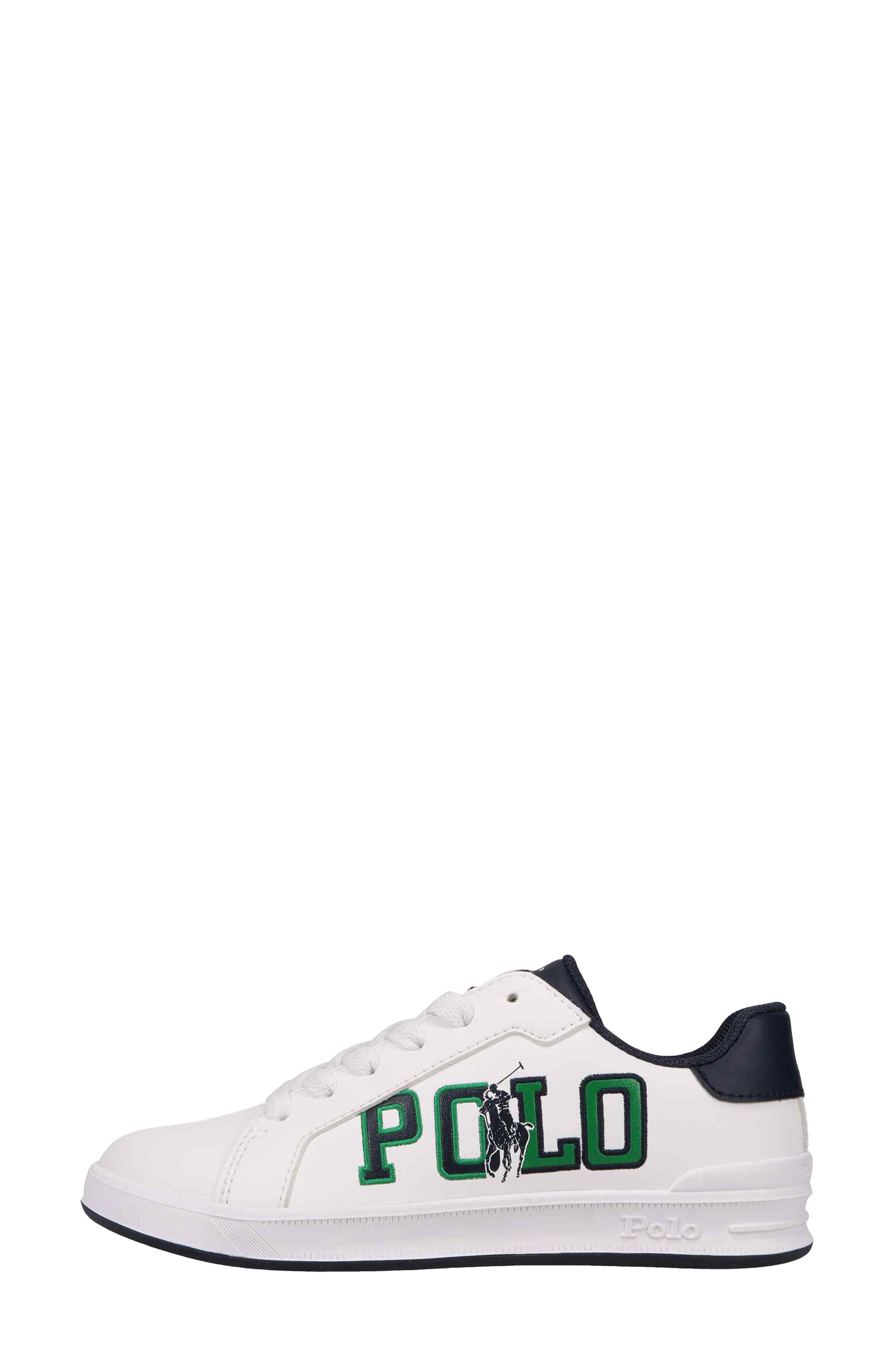 Polo Ralph Lauren Kids' Heritage Court III Low Top Sneaker, Alternate, color, 