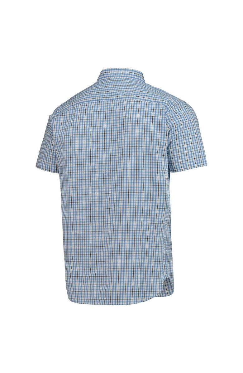 Columbia Men's Columbia Carolina Blue North Carolina Tar Heels Rapid Rivers Logo Button-Down Shirt, Alternate, color, 