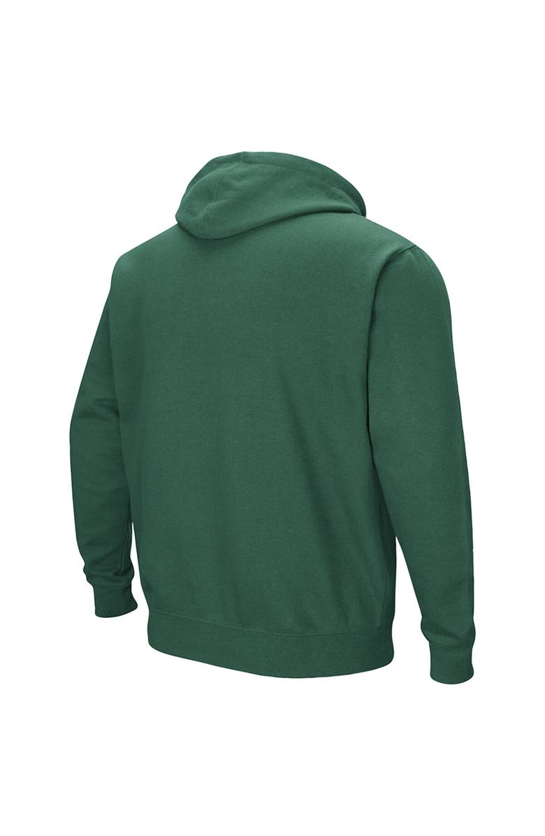 COLOSSEUM Men's Colosseum Green Binghamton Bearcats Arch & Logo 3.0 Pullover Hoodie, Alternate, color, Green