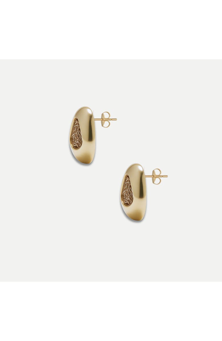 Daniela Millan Jewelry Grace Stud Earrings, Alternate, color, Gold