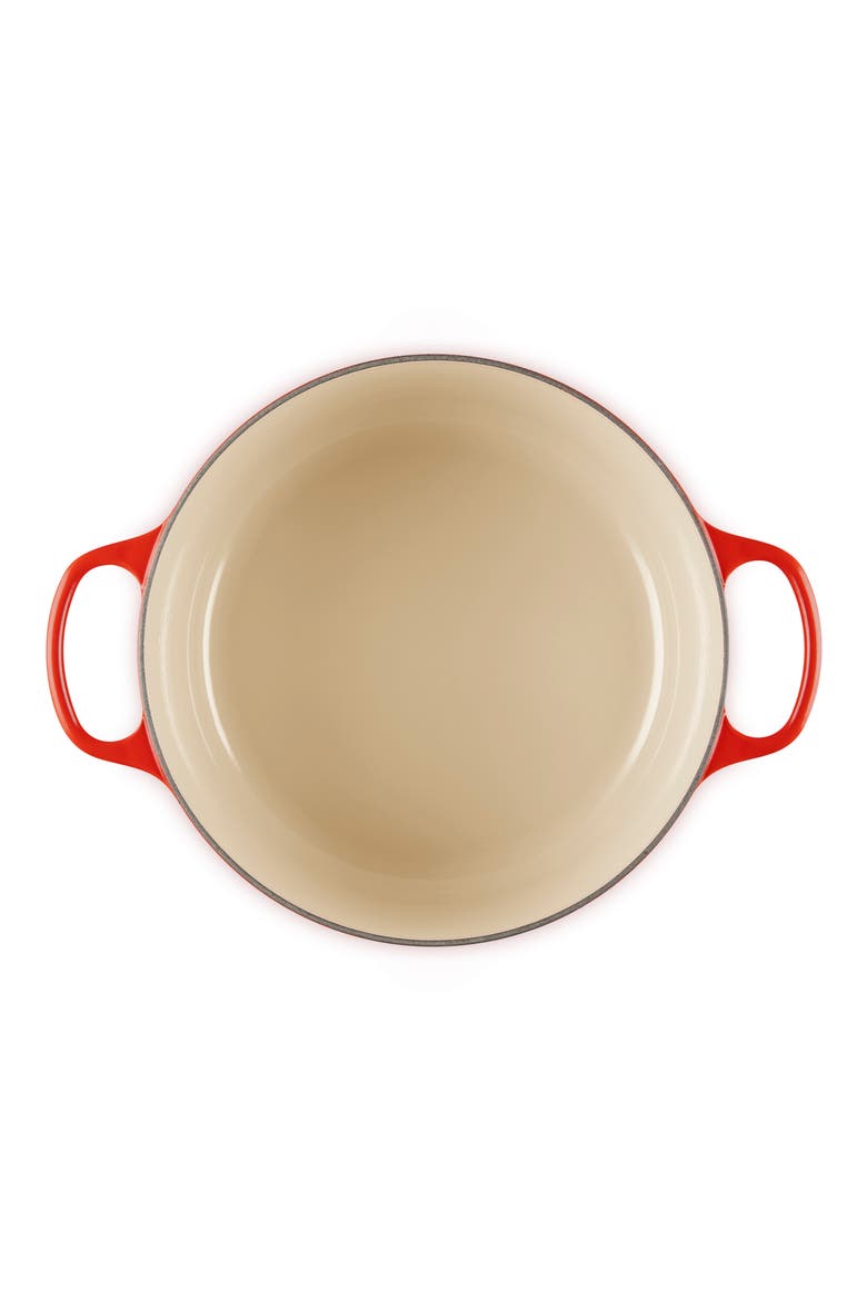 Enameled Cast Iron Dutch Oven, Alternate, color, CERISE