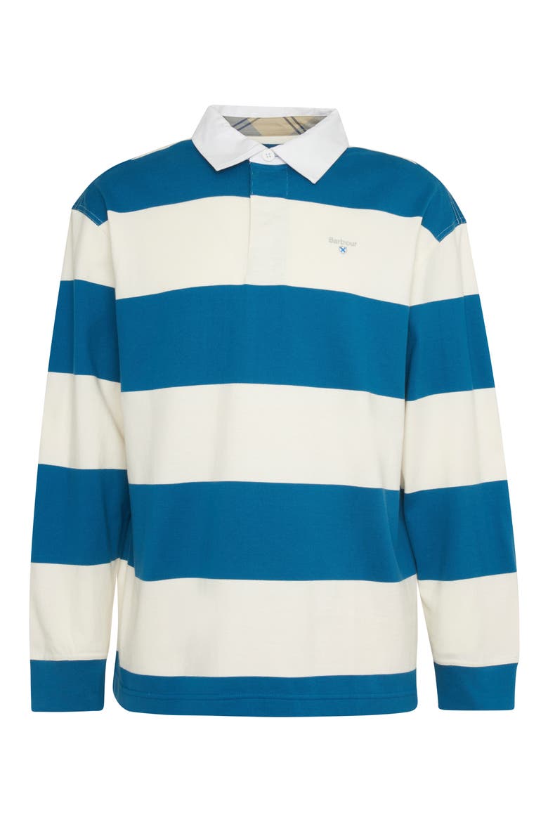 Broome Stripe Cotton Rugby Shirt, Alternate, color, MIDNIGHT