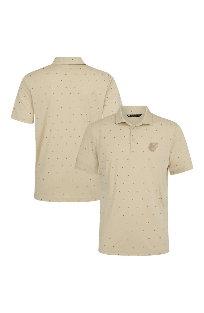 LEVELWEAR Men's Levelwear  Cream Baltimore Orioles Vision Polo, Alternate, color, Cream