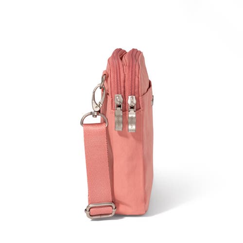 Baggallini Modern Take Two Rfid Crossbody Bag In Terracotta