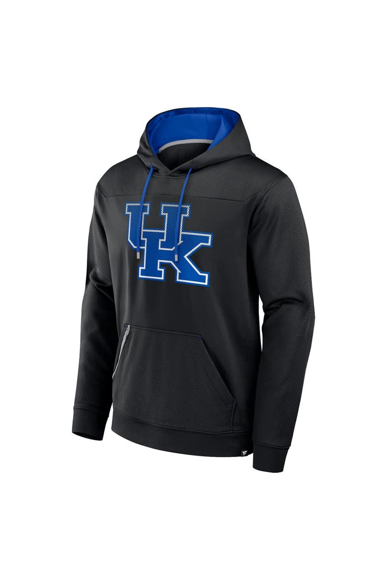 Men's Fanatics  Black Kentucky Wildcats Defender Dot Faded Primary Pullover Hoodie, Alternate, color, Black