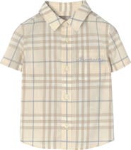 Burberry Check Cotton Shirt