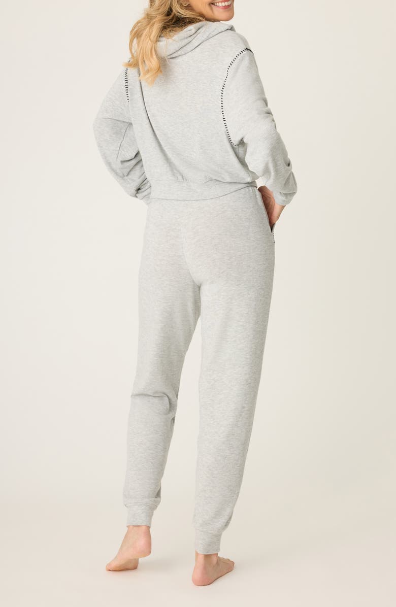 PJ Salvage Cozy & Chic Hoodie Pajamas, Alternate, color, 