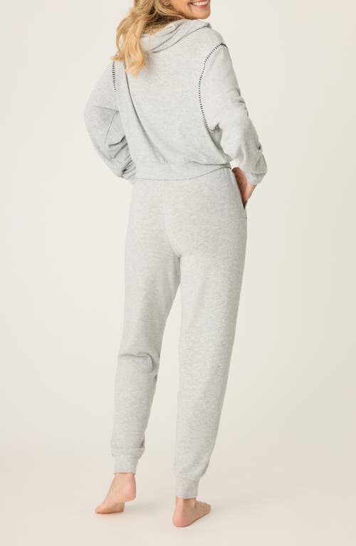 Shop Pj Salvage Cozy & Chic Hoodie Pajamas In Heather Grey