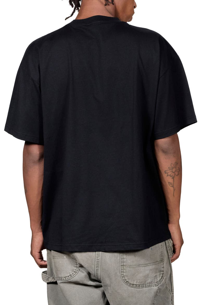 Somewhere Graphic T-Shirt, Alternate, color, BLACK