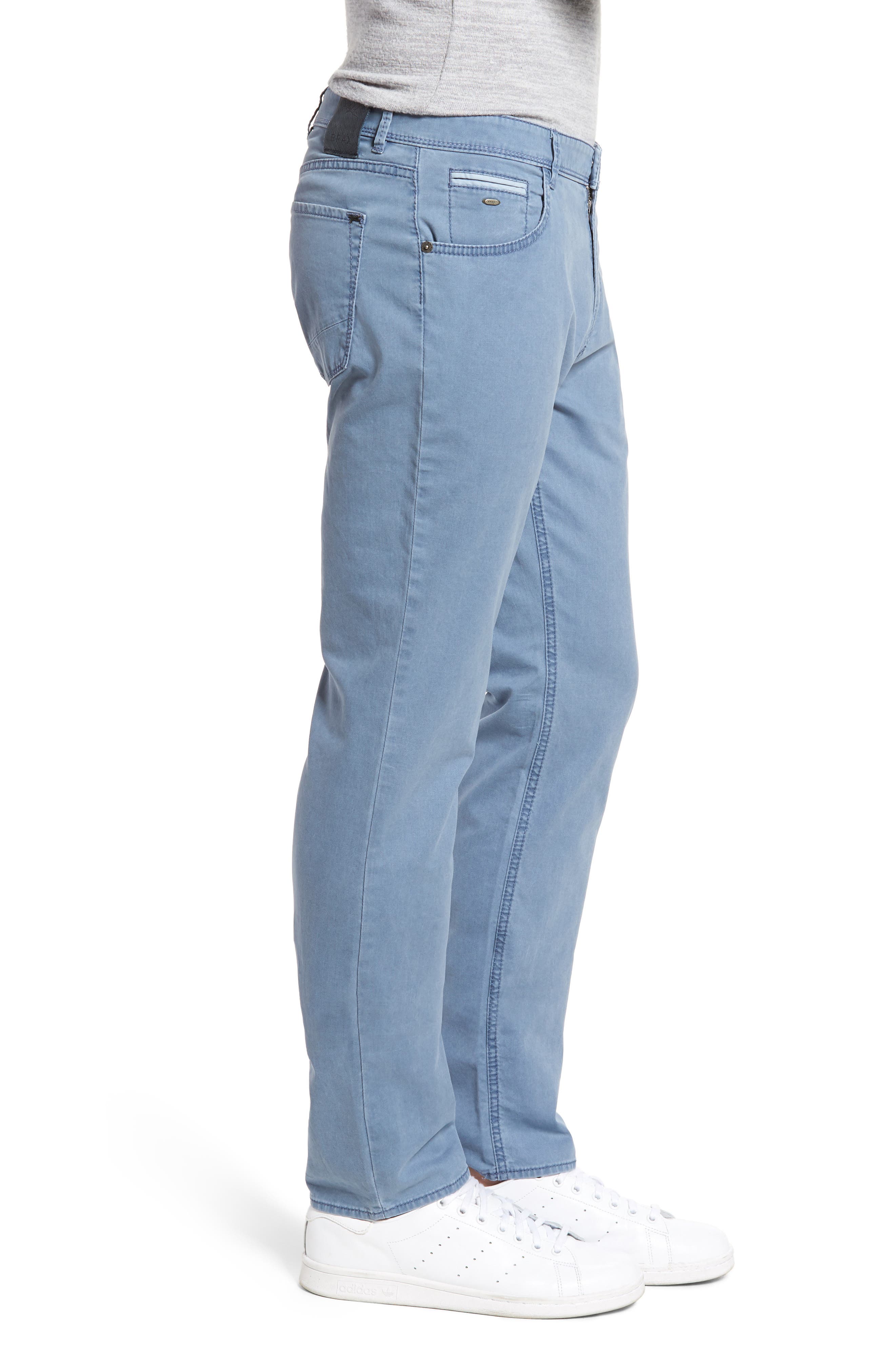 Brax Chuck Flat Front Stretch Cotton Pants (Men) | Nordstromrack