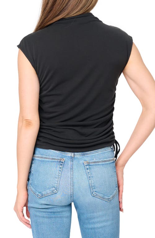 Gibsonlook Funnel Neck Top In Black