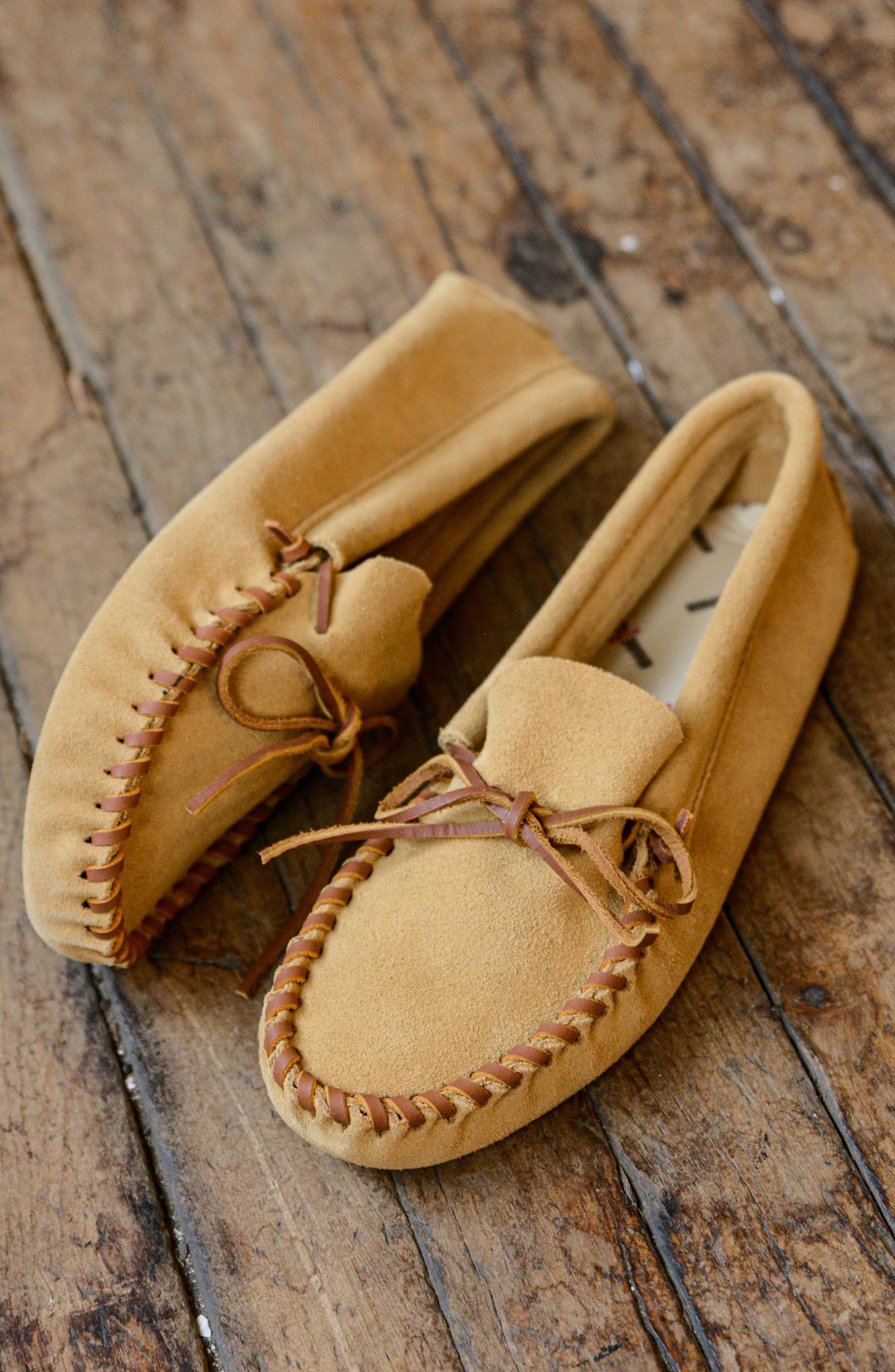 Softsole Driving Shoe, Alternate, color, TAN