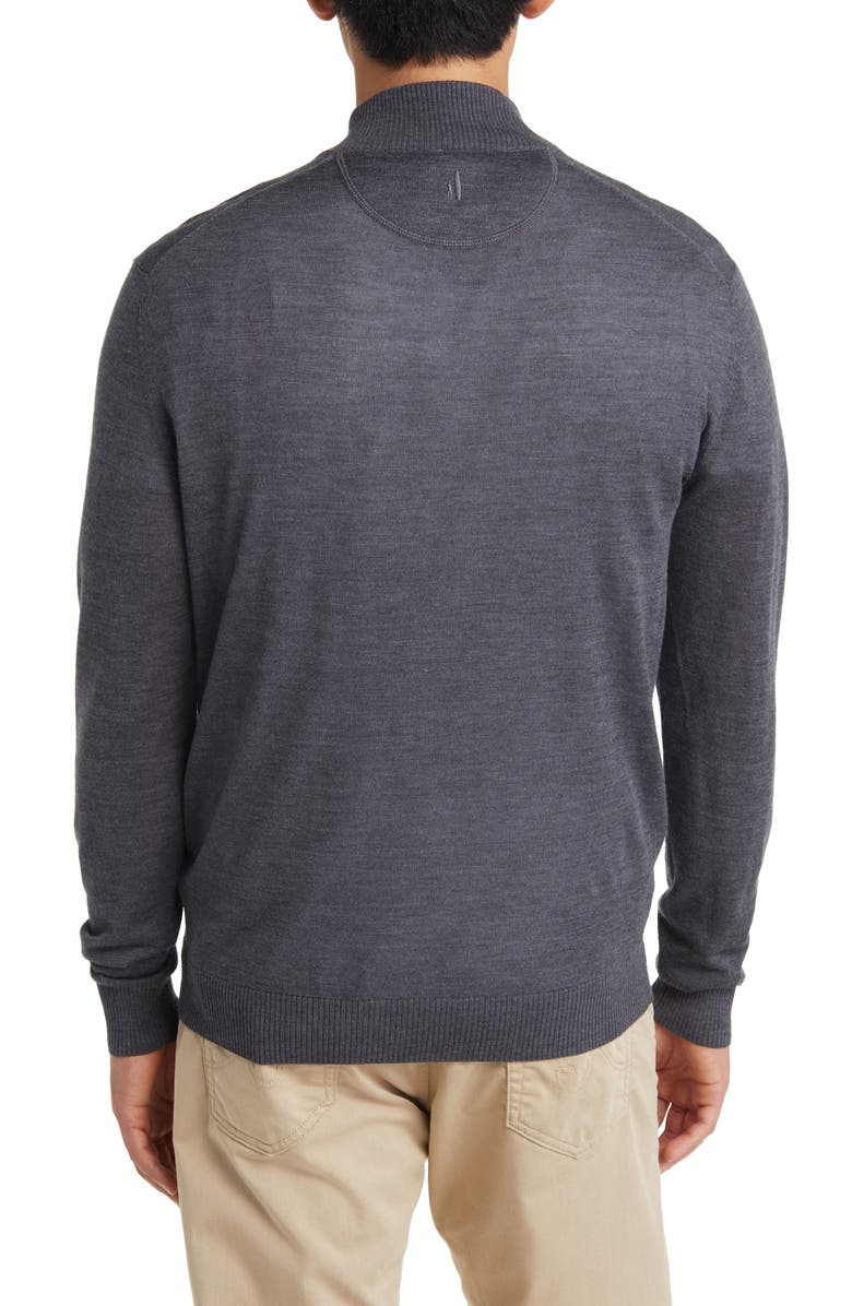 johnnie-O Baron Half Zip Wool Blend Sweater, Alternate, color, 