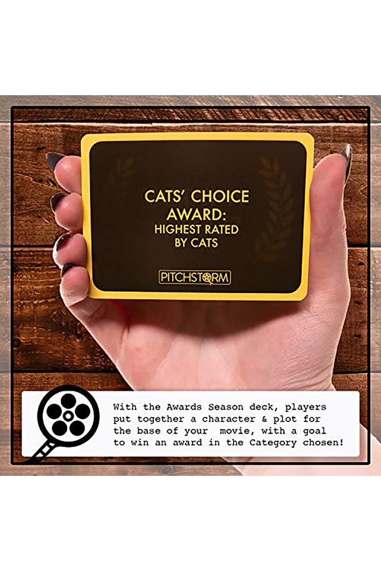 Awards Season Deck 100 Themed Cards, Movie Pitching Party Card Game, Alternate, color, Multicolored