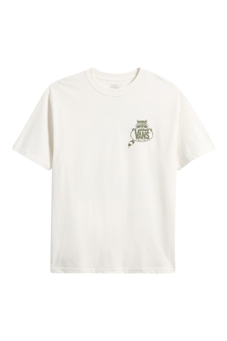 Stay Trashy Cotton Graphic T-Shirt, Alternate, color, MARSHMALLOW