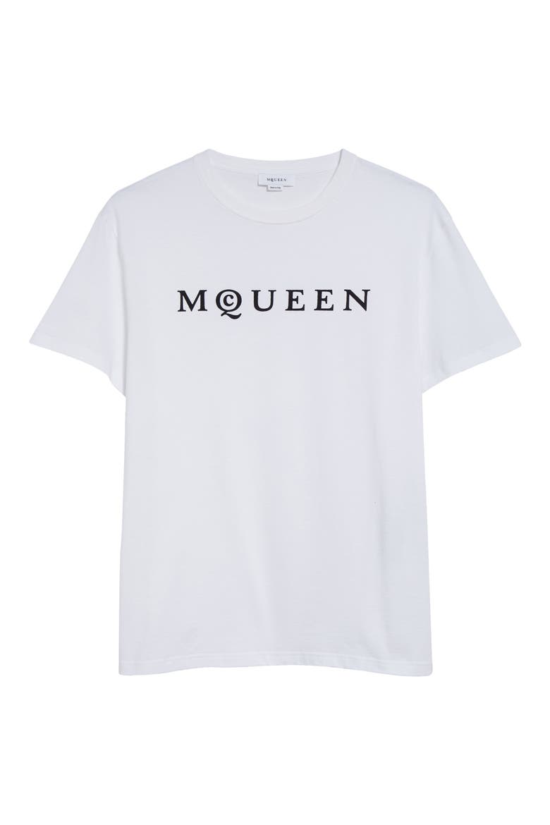 Logo Graphic T-Shirt, Alternate, color, WHITE / BLACK