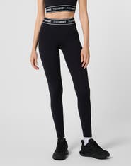 PLEIN SPORT Fleece Jogging Leggings Women