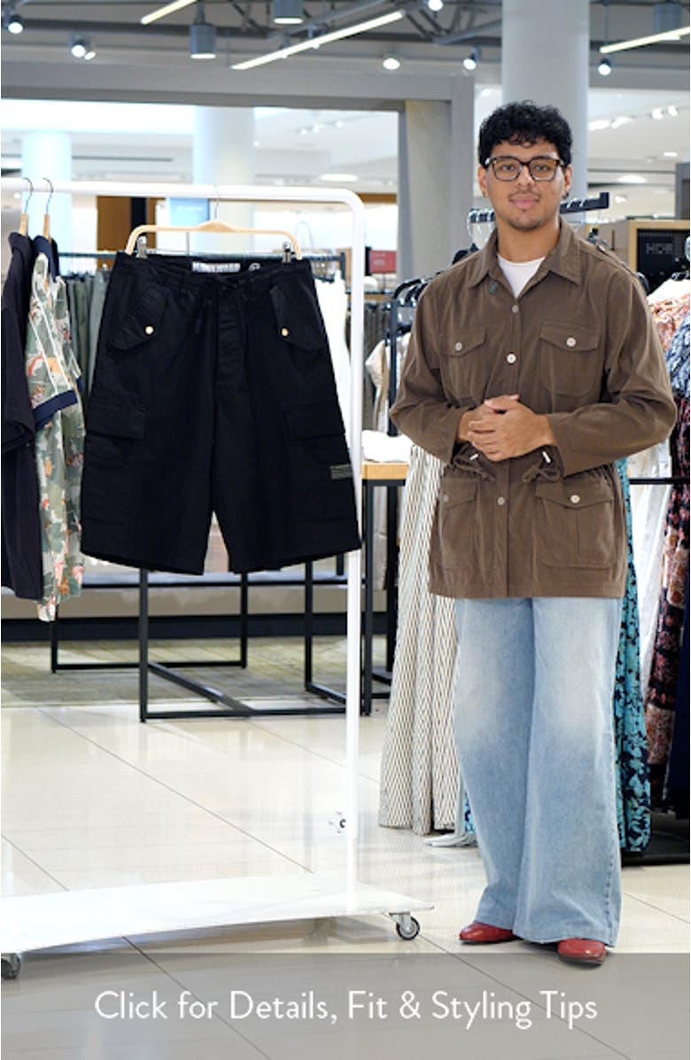 BB Drill Drawstring Cargo Shorts, sales video thumbnail