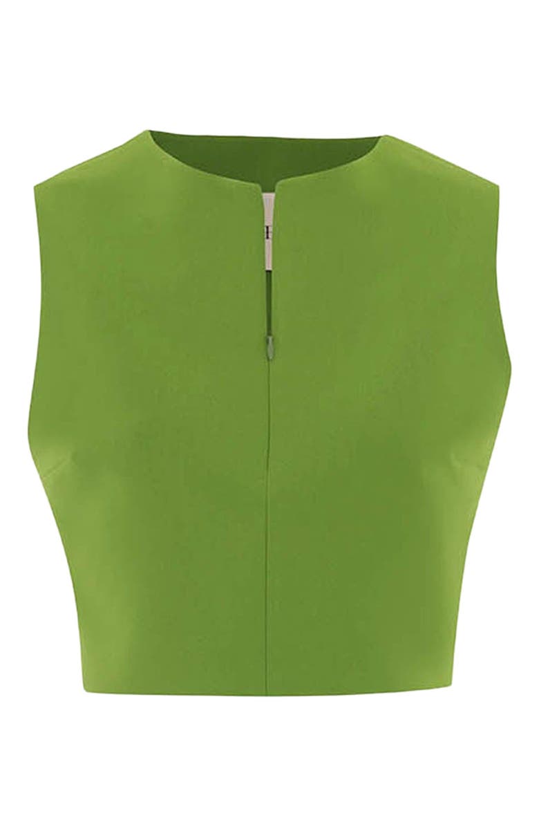 THEO The Label Harmonia Zipped Front Top, Alternate, color, 