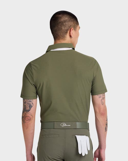 Blanco Clothing Golf Polo Classic In Green