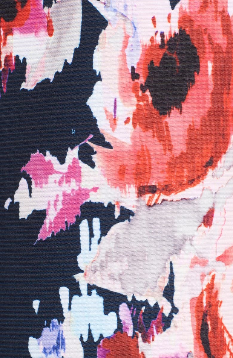 Kate Spade New York 'hazy floral' print midi skirt, Alternate, color,