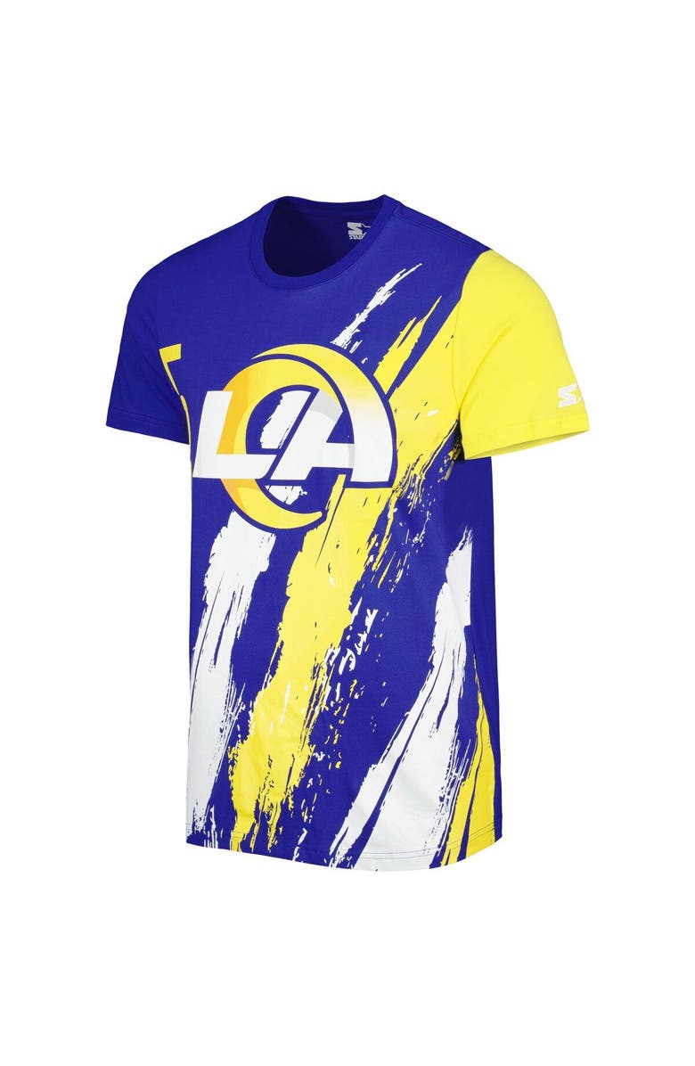 STARTER Men's Starter Royal Los Angeles Rams Extreme Defender T-Shirt, Alternate, color, Royal