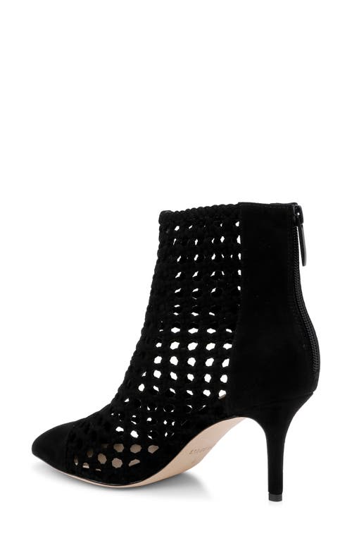 L Agence L'agence Josefine Open Weave Bootie In Black