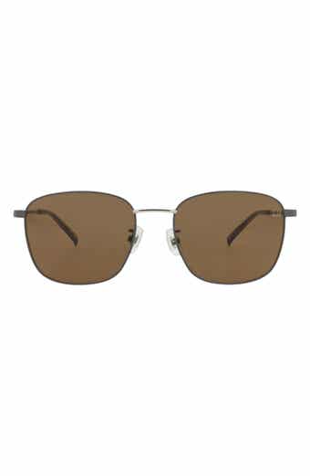 56mm Square Sunglasses