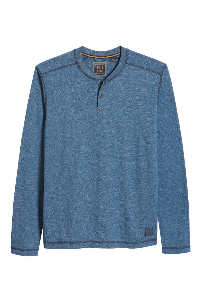 Overdye Long Sleeve Henley, Alternate, color, MIDNIGHT