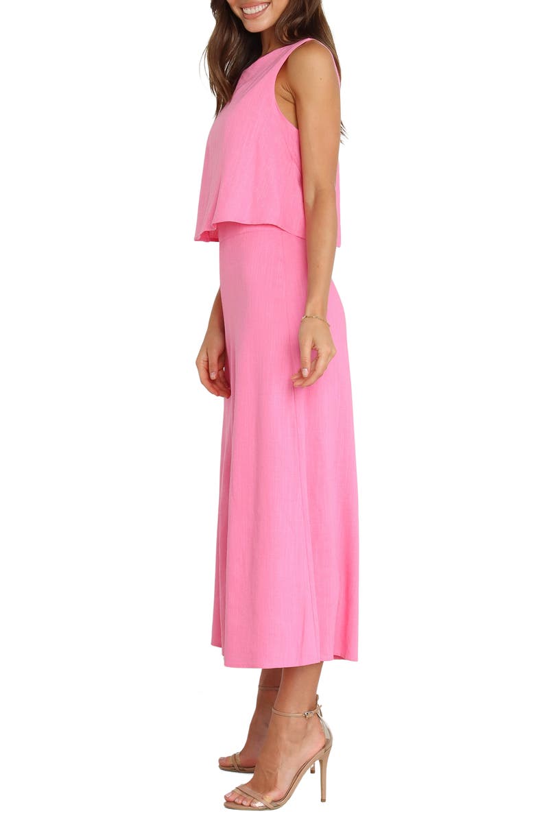 Petal & Pup Sleeveless Popover Wide Leg Jumpsuit, Alternate, color, Pink