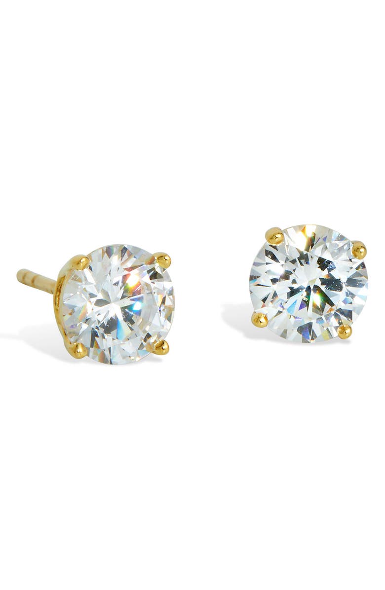 SAVVY CIE JEWELS Swarovski Crystal Stud Earrings, Main, color,