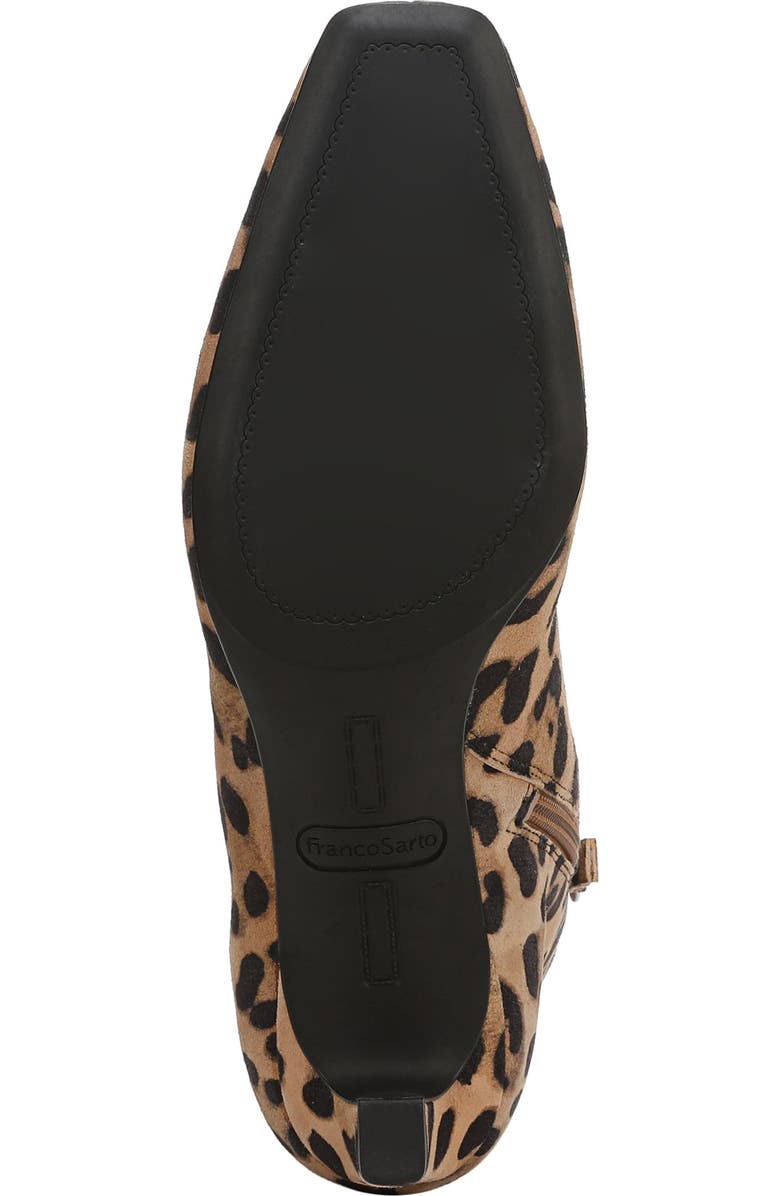 Franco Sarto Tavisha Square Toe Bootie, Alternate, color, Camel Tan