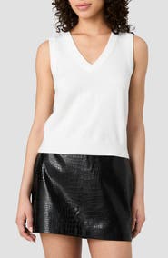 French Connection Willa V Neck Sweater Vest