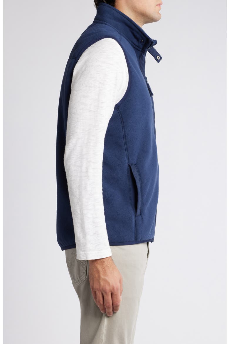 Olympic Bay Polar Fleece Vest, Alternate, color, OCEAN DEEP