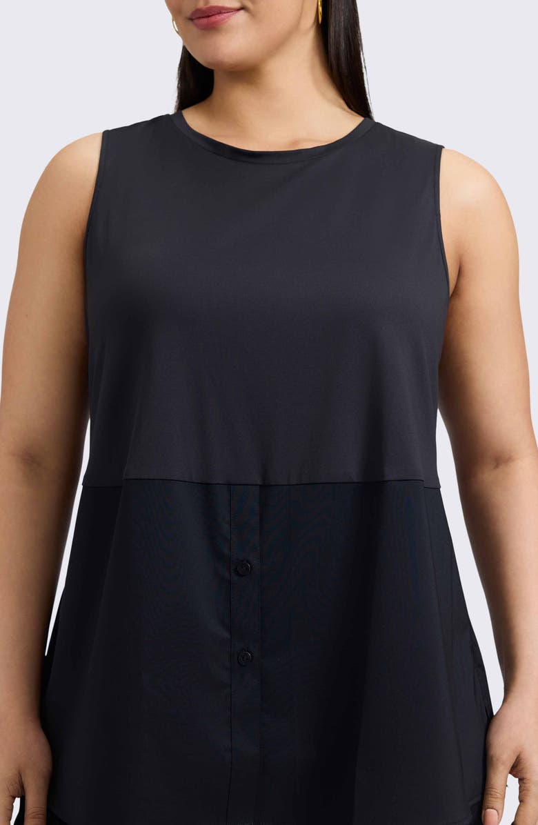 Foxcroft Jessie Layer Sleeveless Top, Alternate, color,