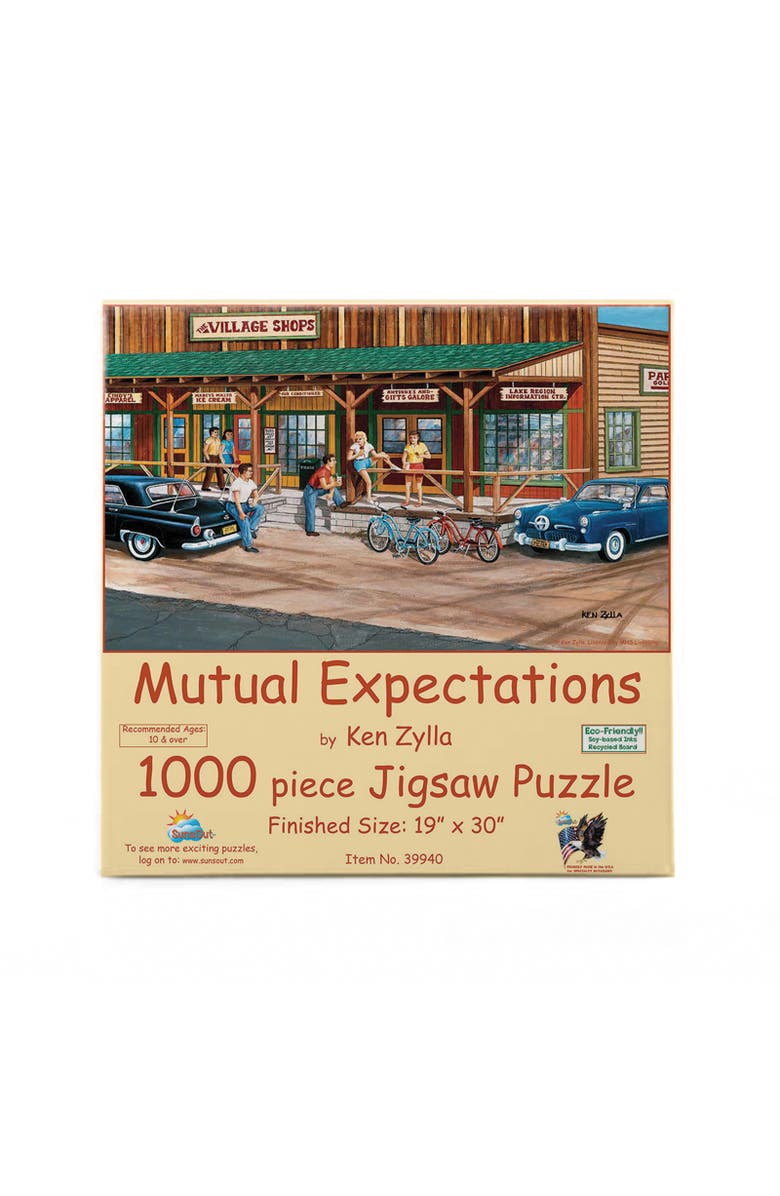Sunsout Mutual Expectations 1000 piece Jigsaw Puzzle for Adults, Alternate, color, Multicolor