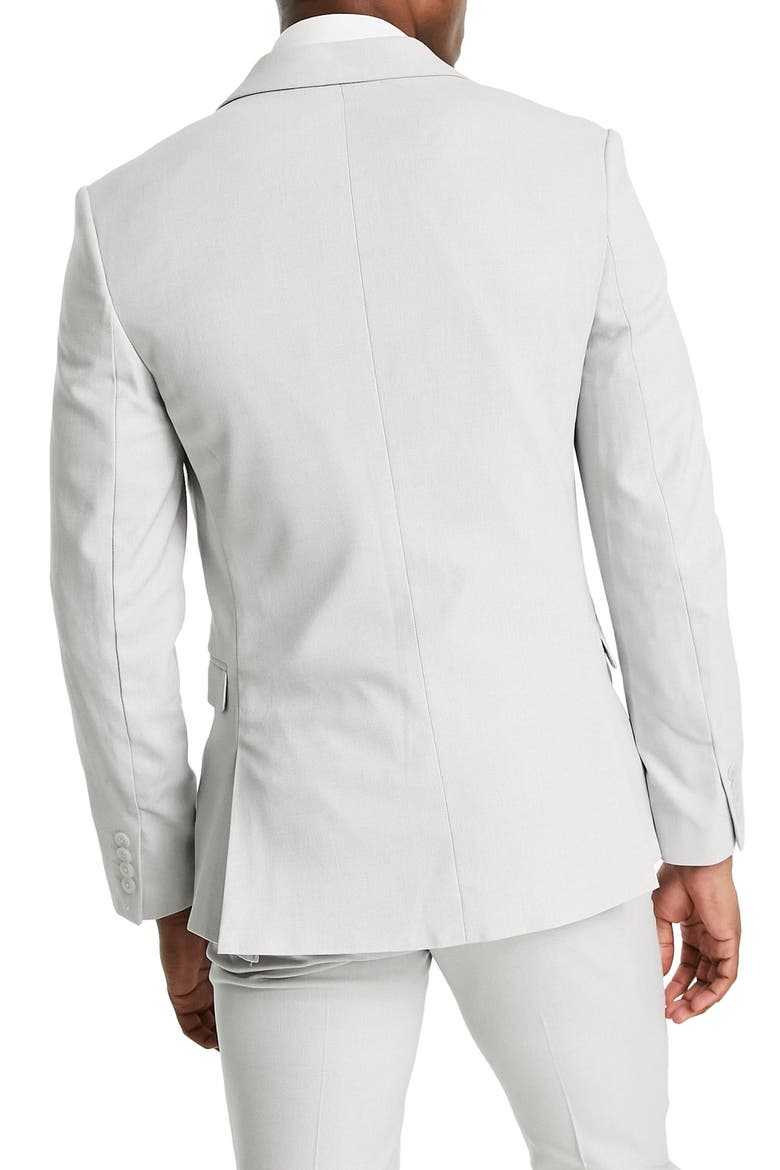 Superskinny Wedding Jacket, Alternate, color, LIGHT GREY