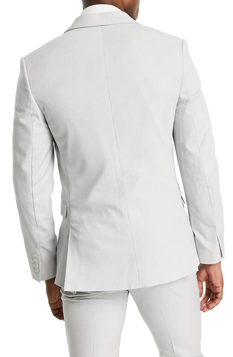ASOS DESIGN Superskinny Wedding Jacket, Alternate, color,