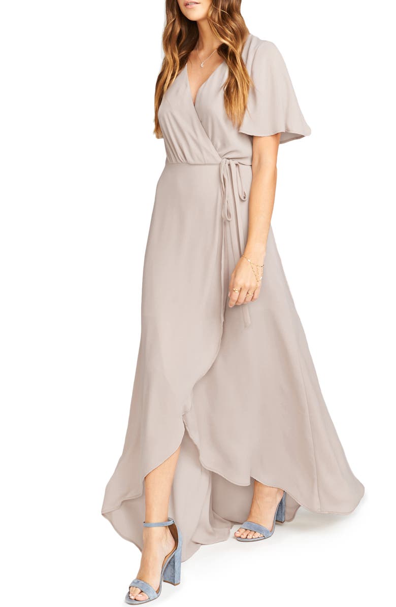 Show Me Your Mumu Sophia Wrap Dress, Alternate, color,