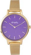 SIMPLIFY The 5800 Mesh Bracelet Watch
