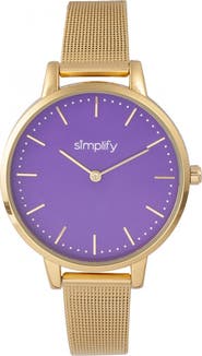 SIMPLIFY The 5800 Mesh Bracelet Watch