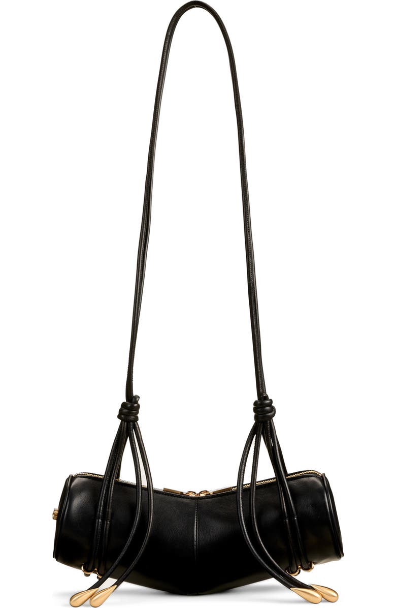 Cult Gaia Ardeen Leather Crossbody Barrel Bag, Alternate, color,
